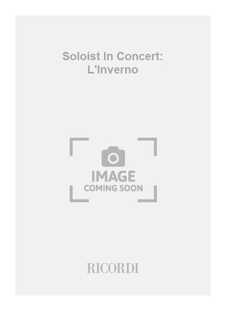 Soloist In Concert: L'Inverno